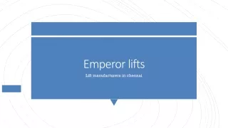 lift manufacturers