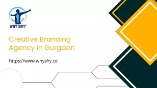 Creative Branding Agency in Gurgaon - Why Shy