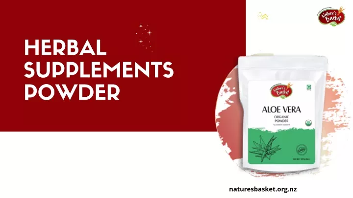 herbal supplements powder