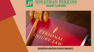 Jonathan perkins - new haven personal injury lawyers
