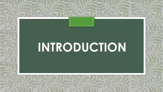 introduction