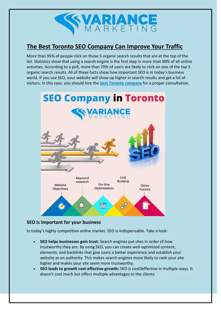 the best toronto seo company can improve your