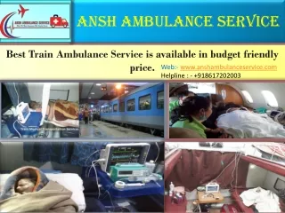 Air Ambulance Service in Patna best & secure |Ansh