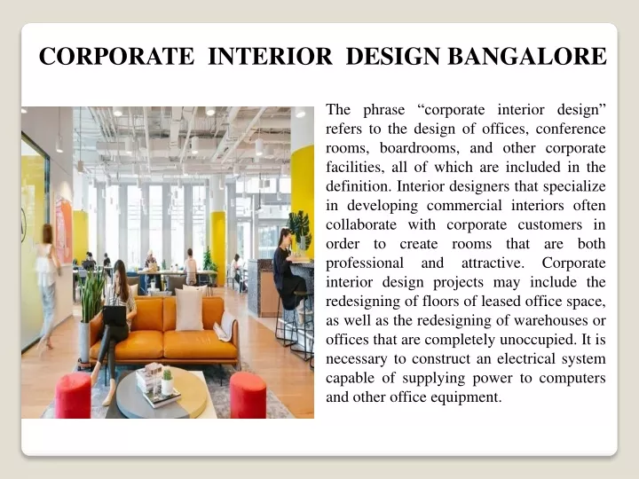 corporate interior design bangalore