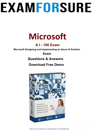 microsoft a i 100 exam