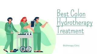 Best Colon Hydrotherapy Treatment