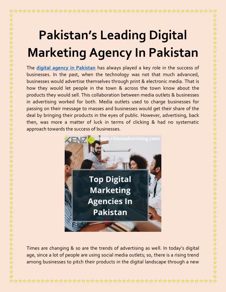 pakistan s leading digital marketing agency