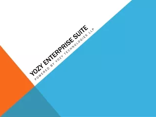 Enterprise Management Platform | Yozy Enterprise Suite