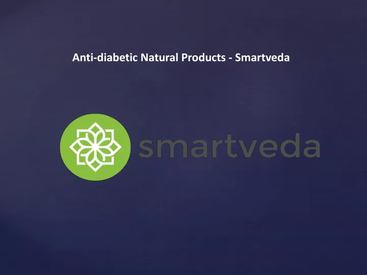 anti diabetic natural p roducts smartveda