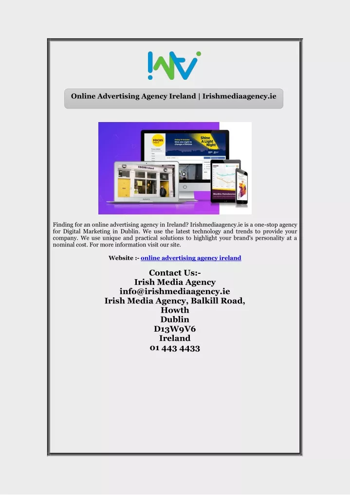 online advertising agency ireland