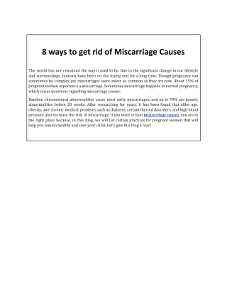 _ways to get rid of miscarriage causes.docx