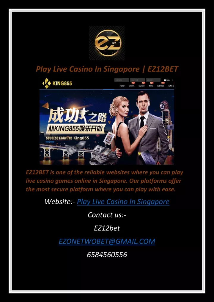 play live casino in singapore ez12bet