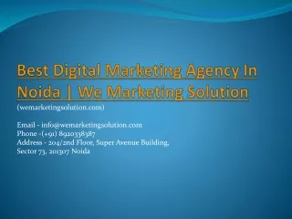 Looking For Ecommerce Optimization Service | We Marketing Solution