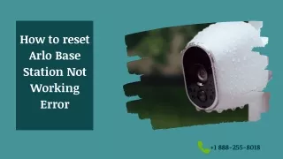 how to reset arlo base station not working error