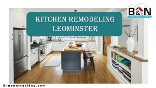 Kitchen Remodeling Leominster