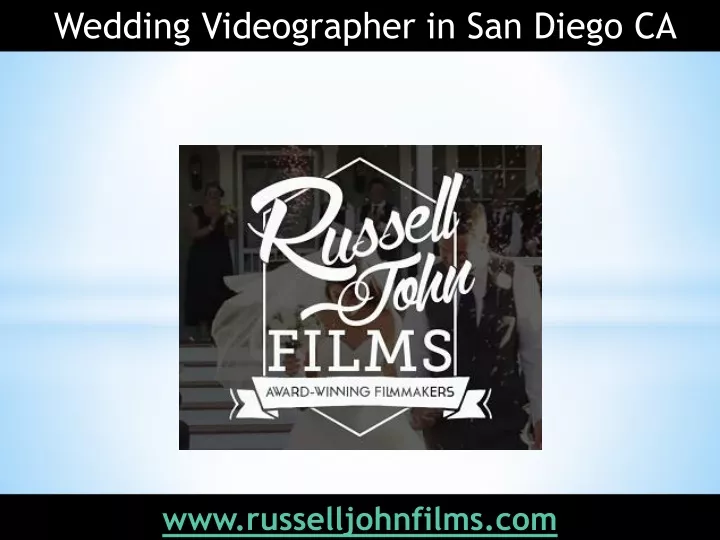 wedding videographer in san diego ca