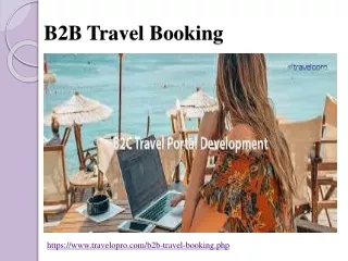 B2B Travel Booking