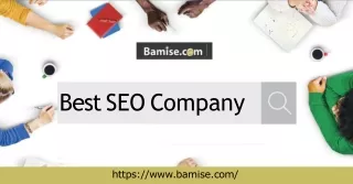 Hire The Best SEO Company Online Only at Bamise