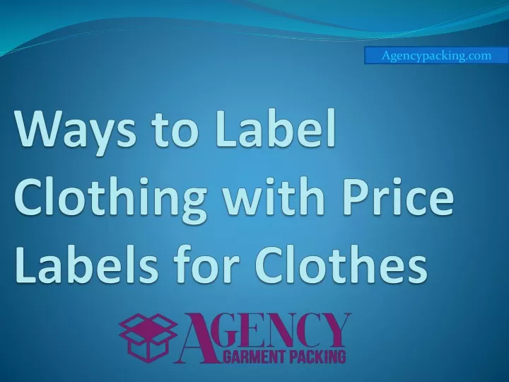 ways to label clothing with p rice l abels for clothes