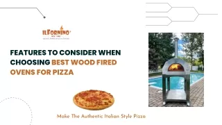 Choose The Best Wood Fired Ovens for Pizza in 2022