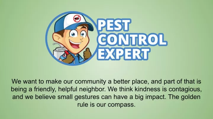 we want to make our community a better place