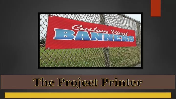 the project printer