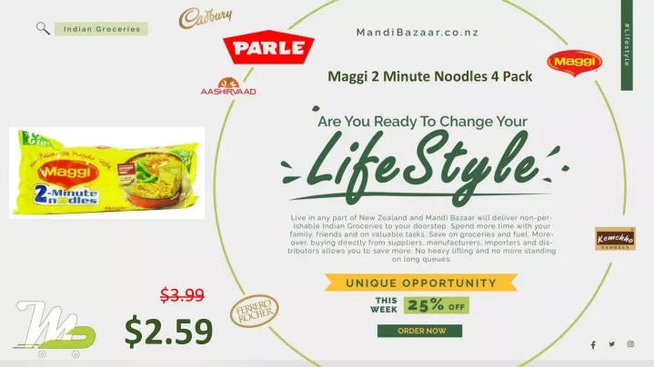 maggi 2 minute noodles 4 pack