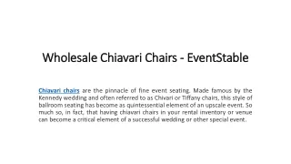 wholesale chiavari chairs eventstable