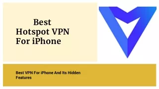 best hotspot vpn for iphone