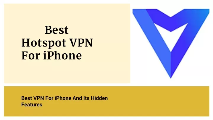 best hotspot vpn for iphone