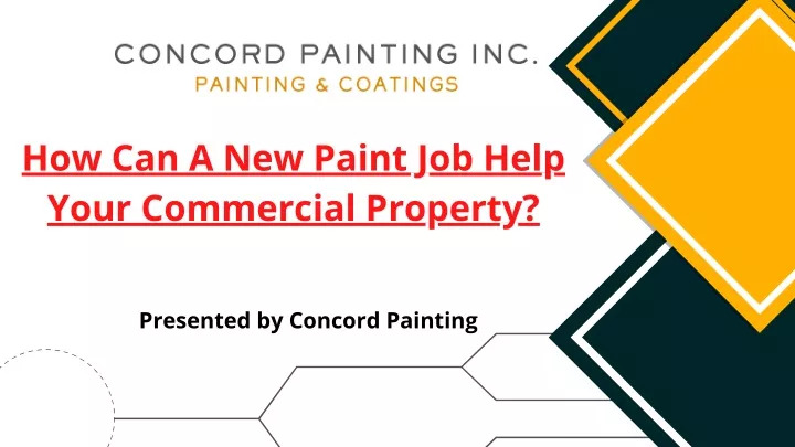 how can a new paint job help your commercial