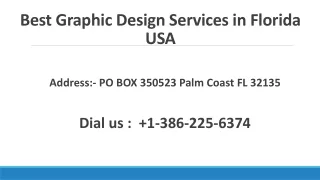 Best Graphic Design Services in Florida USA