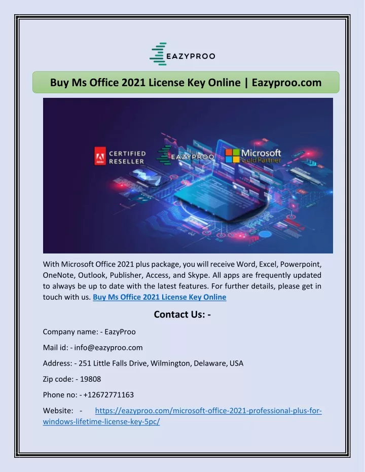 buy ms office 2021 license key online eazyproo com