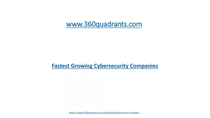 www 360quadrants com