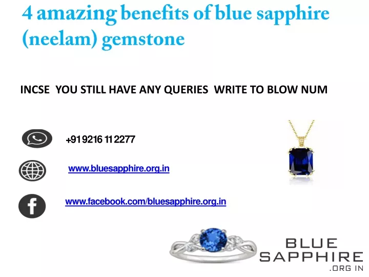 4 amazing benefits of blue sapphire neelam gemstone