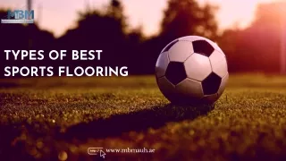 Types Of Best  Sports Flooring | Sports Flooring Dubai