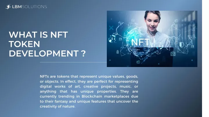 what is nft token development