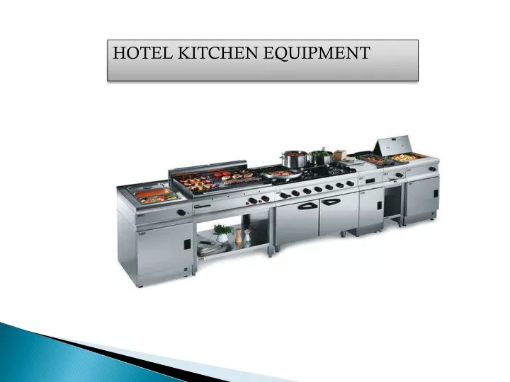 hotel kitchen equipment