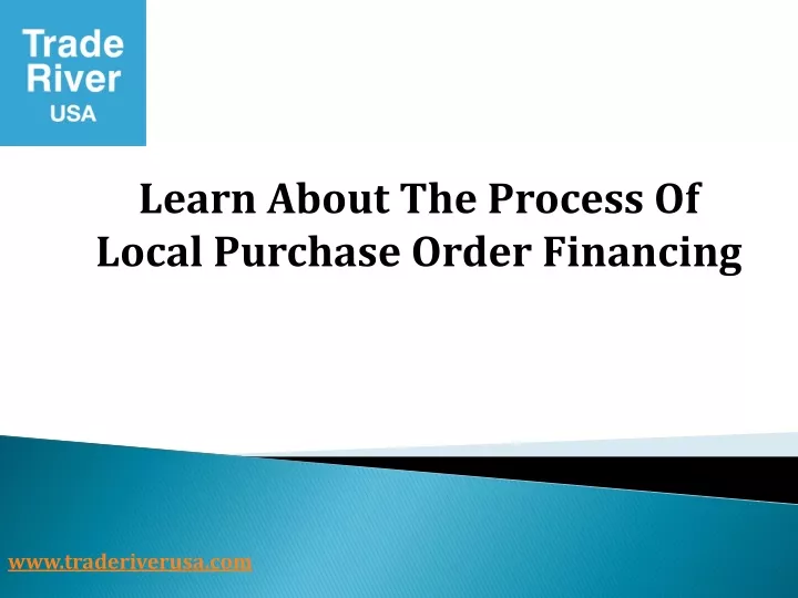learn about the process of local purchase order