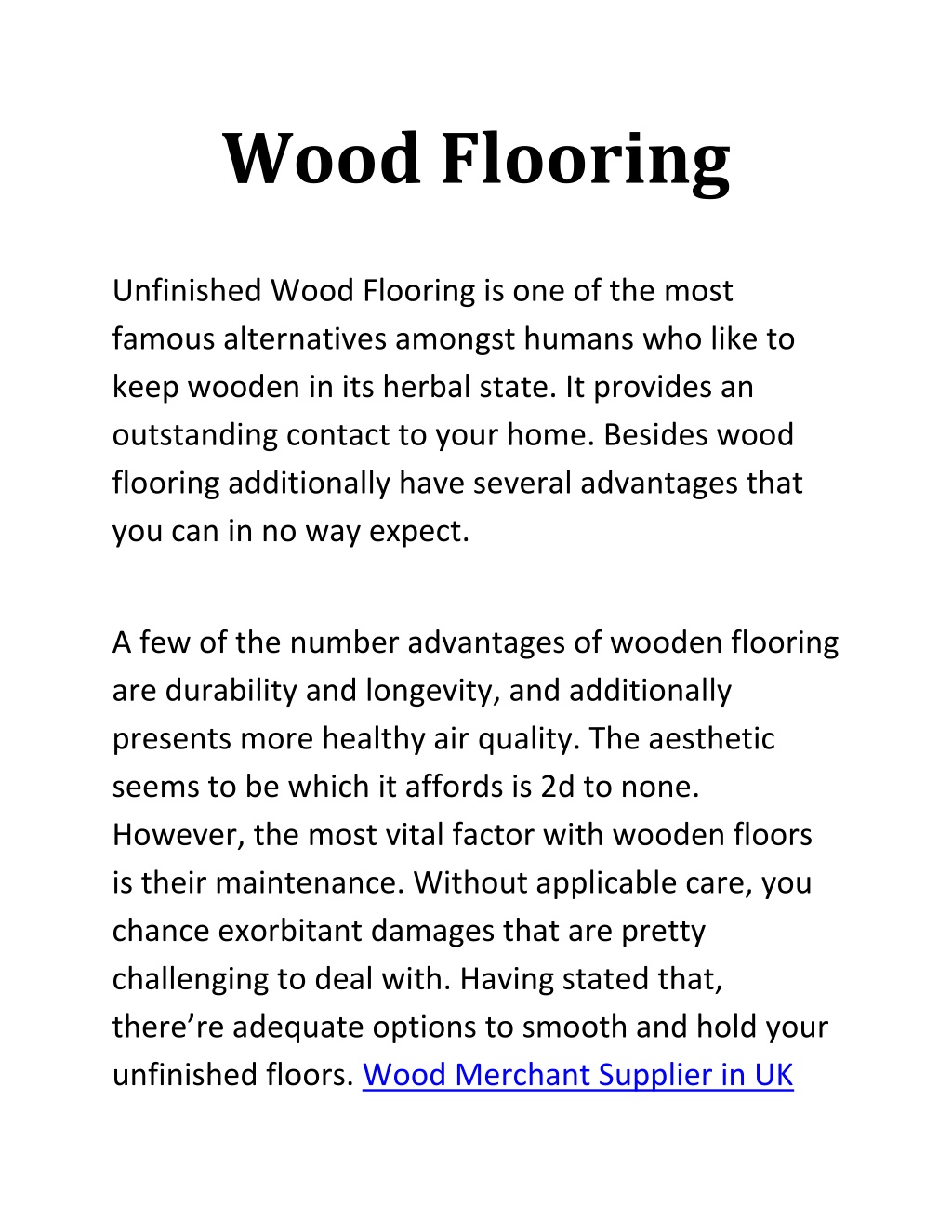 PPT - Wood Flooring PowerPoint Presentation, free download - ID:11338418