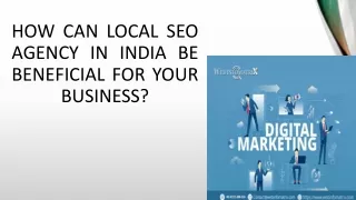 How Can Local SEO agency in India help grow business