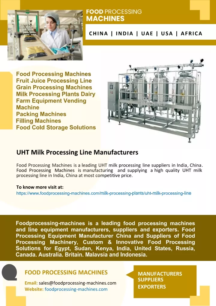 China small scale uht milk processing plant machine factory and  manufacturers