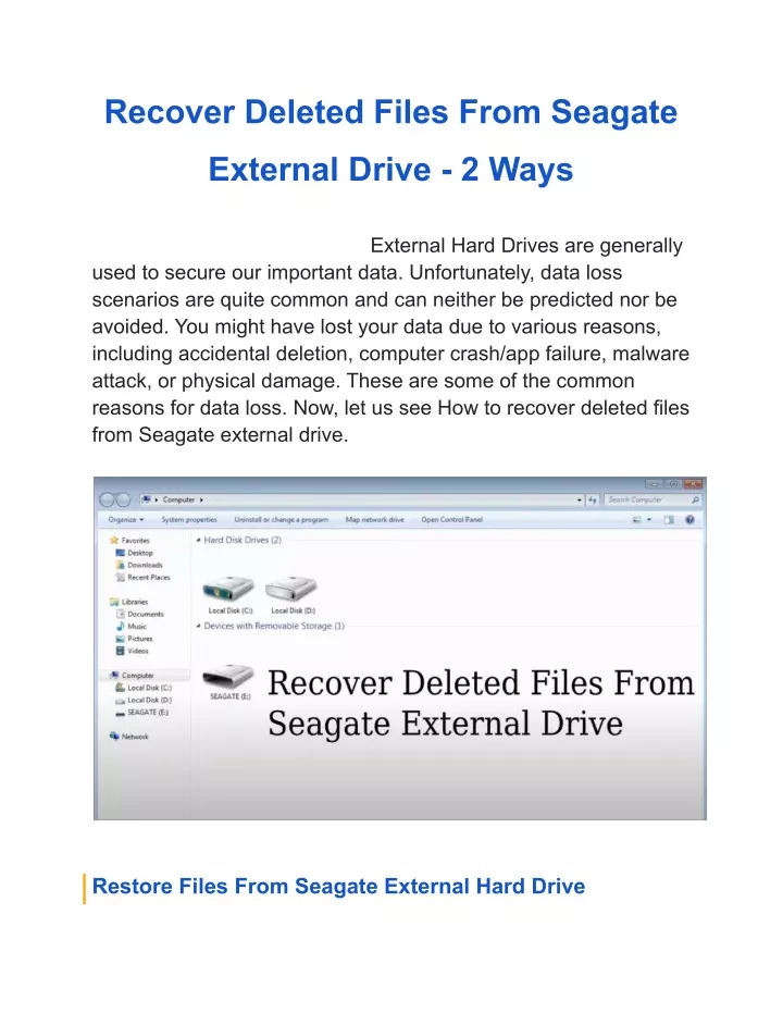 recover deleted files from seagate