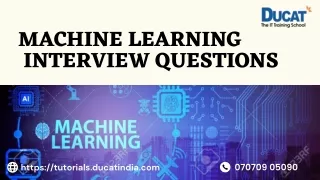 Top 10 Most Important  Interview Question and Answer on Machine Learning