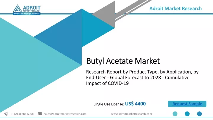 butyl acetate market