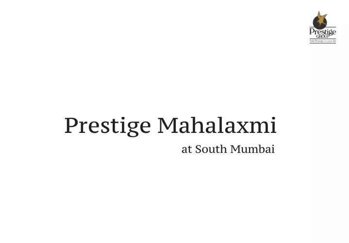 prestige mahalaxmi