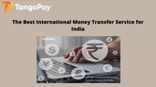 The Best International Money Transfer Service for India