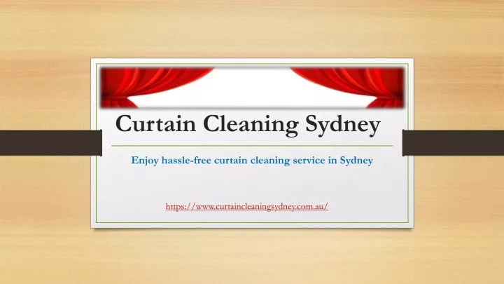 curtain cleaning sydney