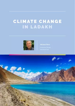 Climate Change in Ladakh