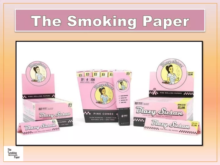 the smoking paper
